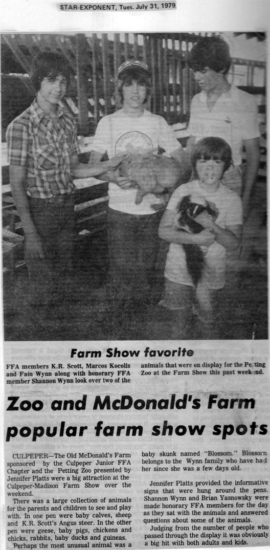 Blossom's 15 minutes of fame